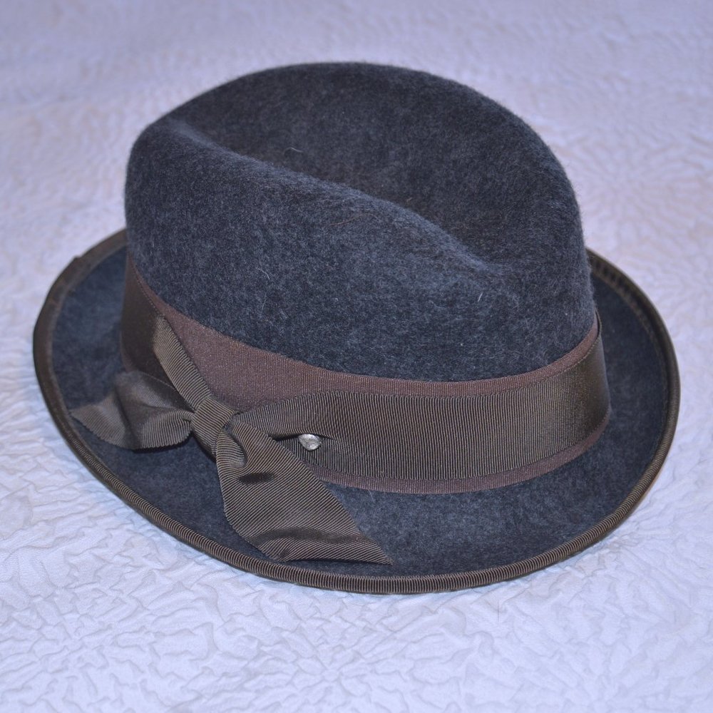 Grace Hats Adjustable Odette Wool Fedora Hat